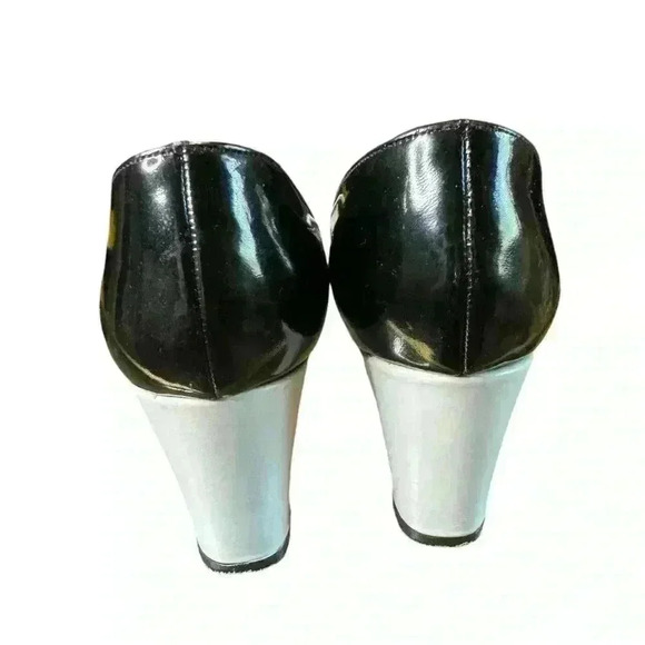 Palizzio Imperial Vintage Shoes Black And White Size 7 - Picture 5 of 10